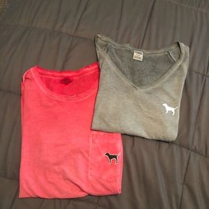 Bundle of PINK Shirts Size M